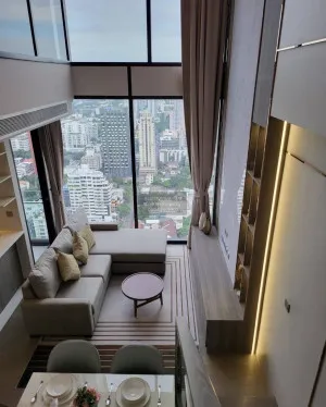 For Sale Condo , Celes Asoke , Duplex , nice view , high floor , MRT-Sukhumvit , Khlong Toei Nuea , Watthana , Bangkok , CX-121286