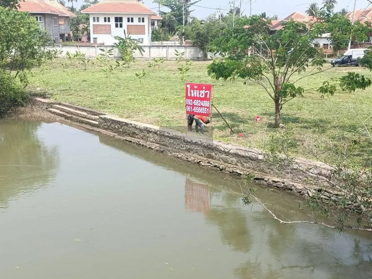 เช่าที่ดินเปล่า เนื้อที่6ไร่3งาน  สวนหลวง อัมพวา สมุทรสงคราม สวนห