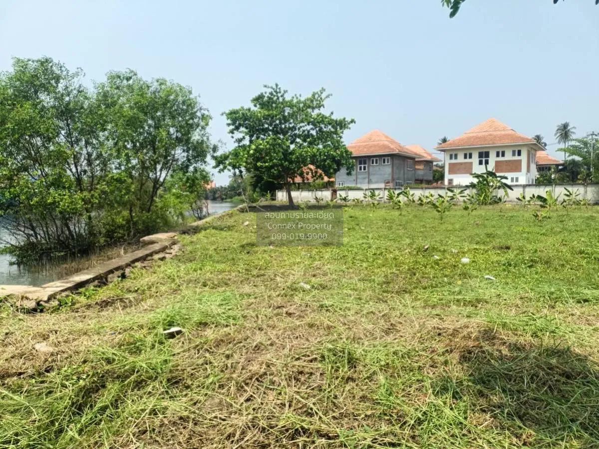 เช่าที่ดินเปล่า เนื้อที่6ไร่3งาน  สวนหลวง อัมพวา สมุทรสงคราม สวนห