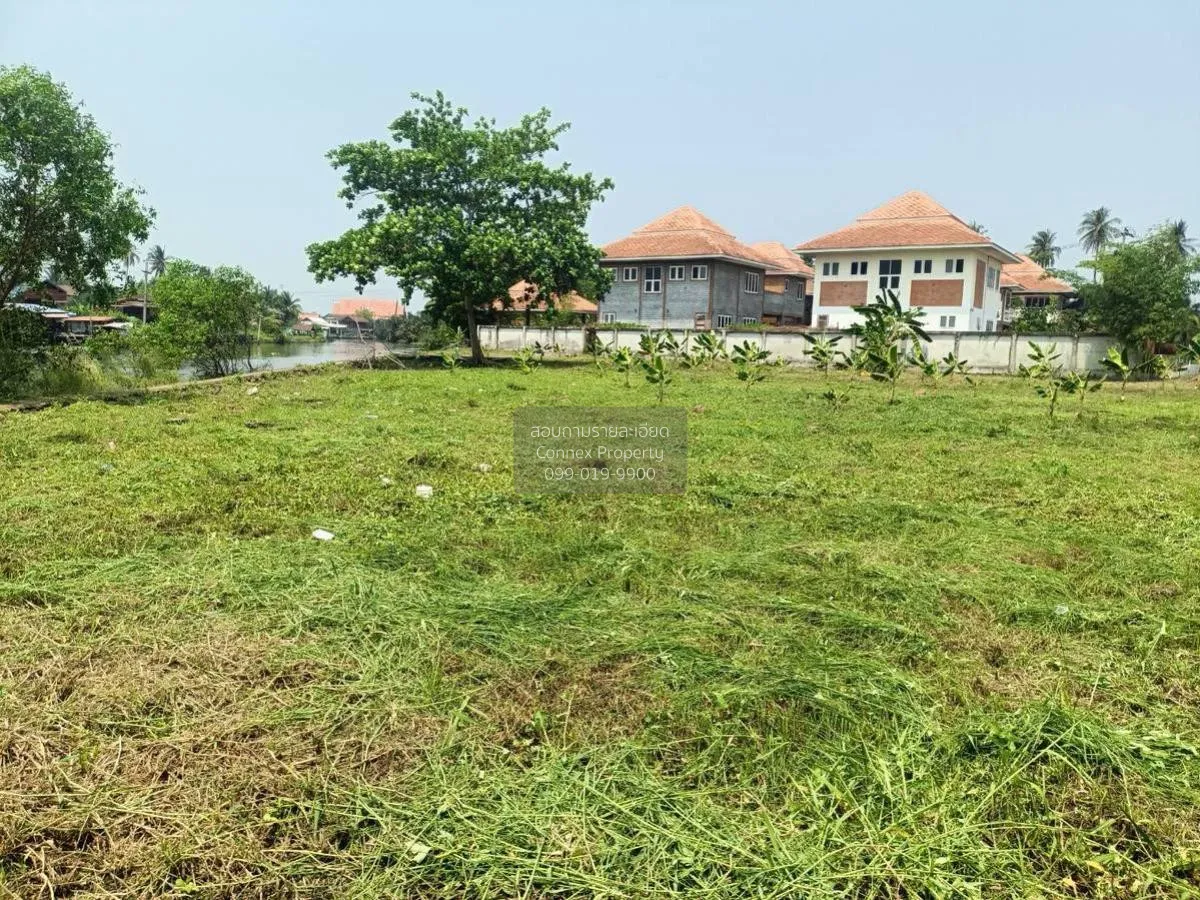 เช่าที่ดินเปล่า เนื้อที่6ไร่3งาน  สวนหลวง อัมพวา สมุทรสงคราม สวนห