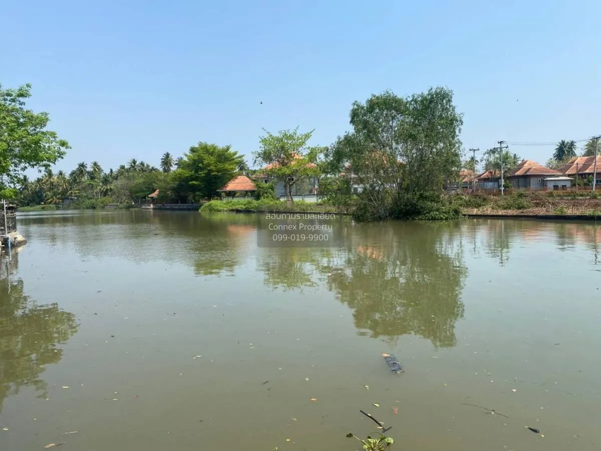 เช่าที่ดินเปล่า เนื้อที่6ไร่3งาน  สวนหลวง อัมพวา สมุทรสงคราม สวนห