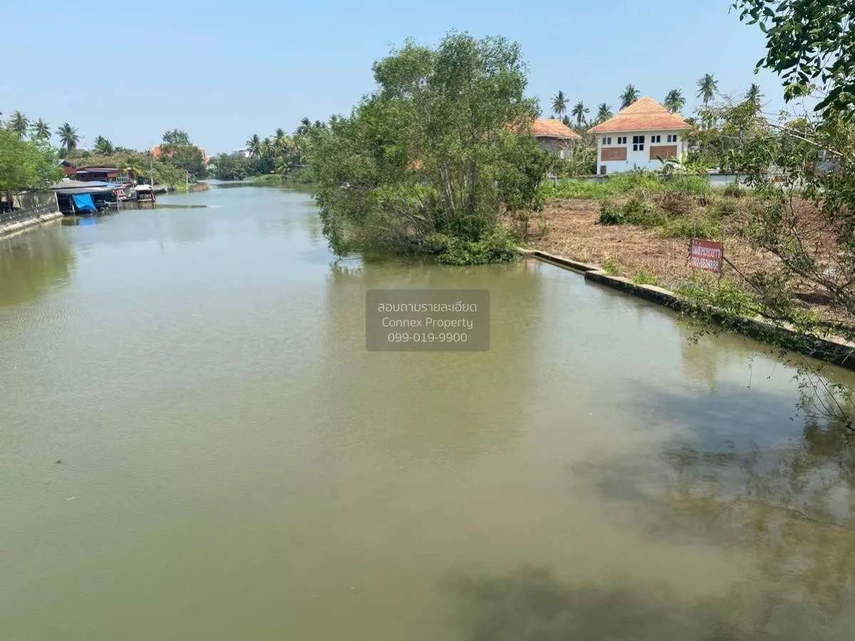 เช่าที่ดินเปล่า เนื้อที่6ไร่3งาน  สวนหลวง อัมพวา สมุทรสงคราม สวนห