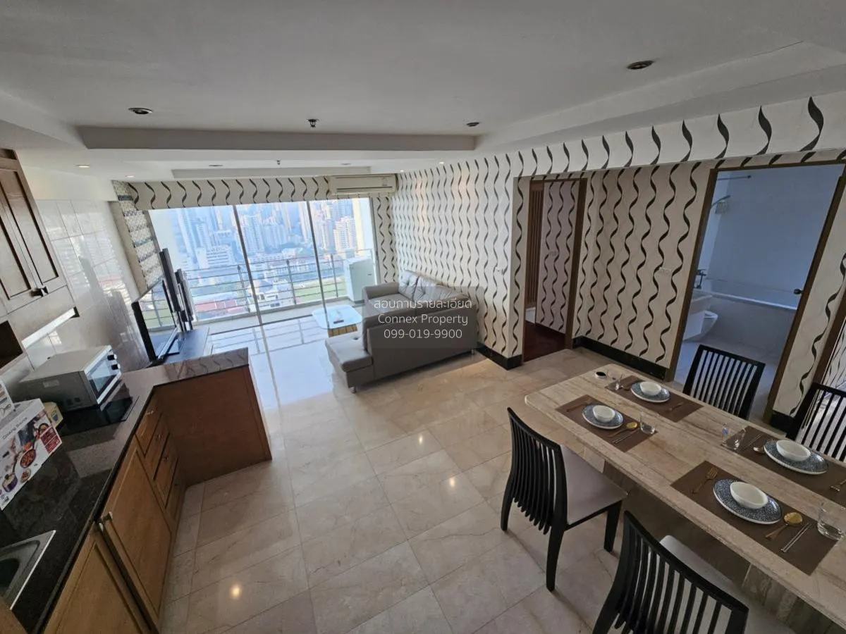 For Rent Condo , My Resort Bangkok , high floor , MRT-Phetchaburi 3