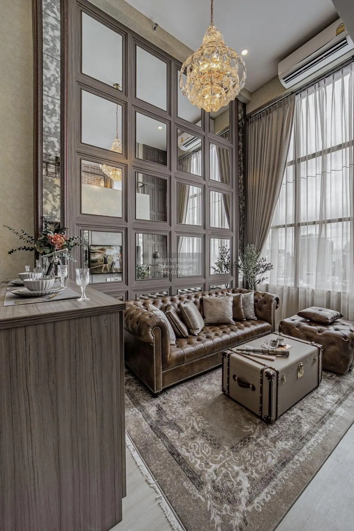 For Rent Condo , KnightsBridge Prime Sathorn , Duplex , high floo 3