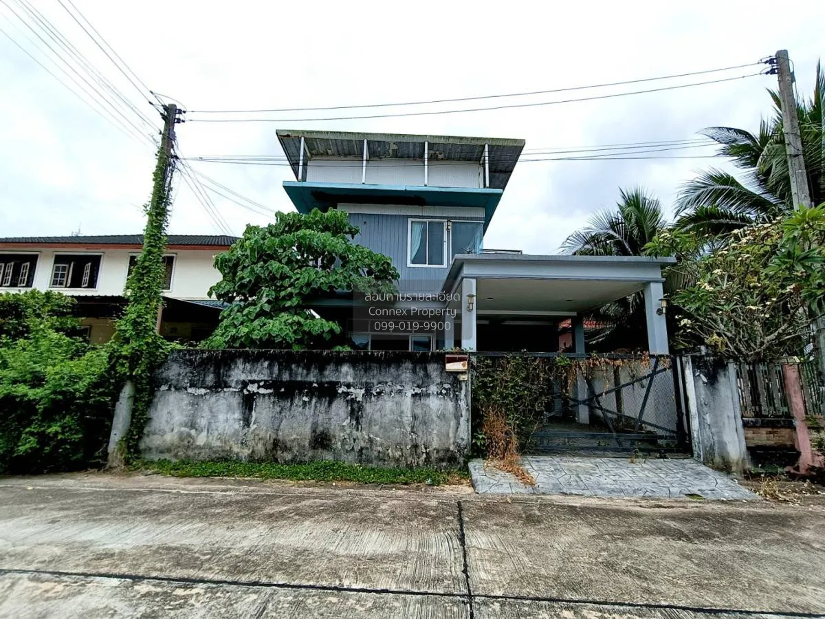 ขายบ้านเดี่่ยว ใก้ลโรงพยาบาลสุราษฎร์ธานี หน้ากว้าง มะขามเตี้ย เมื 1