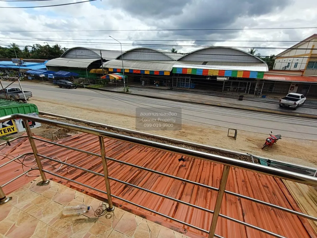 ขายอาคารพาณิชย์ตลาดคลองมวน รัษฎา-ตรัง วิวสวย ห้องมุม หน้ากว้าง หน