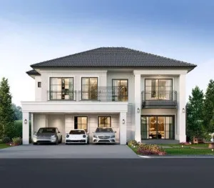 For Sale House , Passorn Ratchaphruek , MRT-Bang Rak Noi Tha It , Khlong Khoi , Pak Kret , Nonthaburi , CX-121975