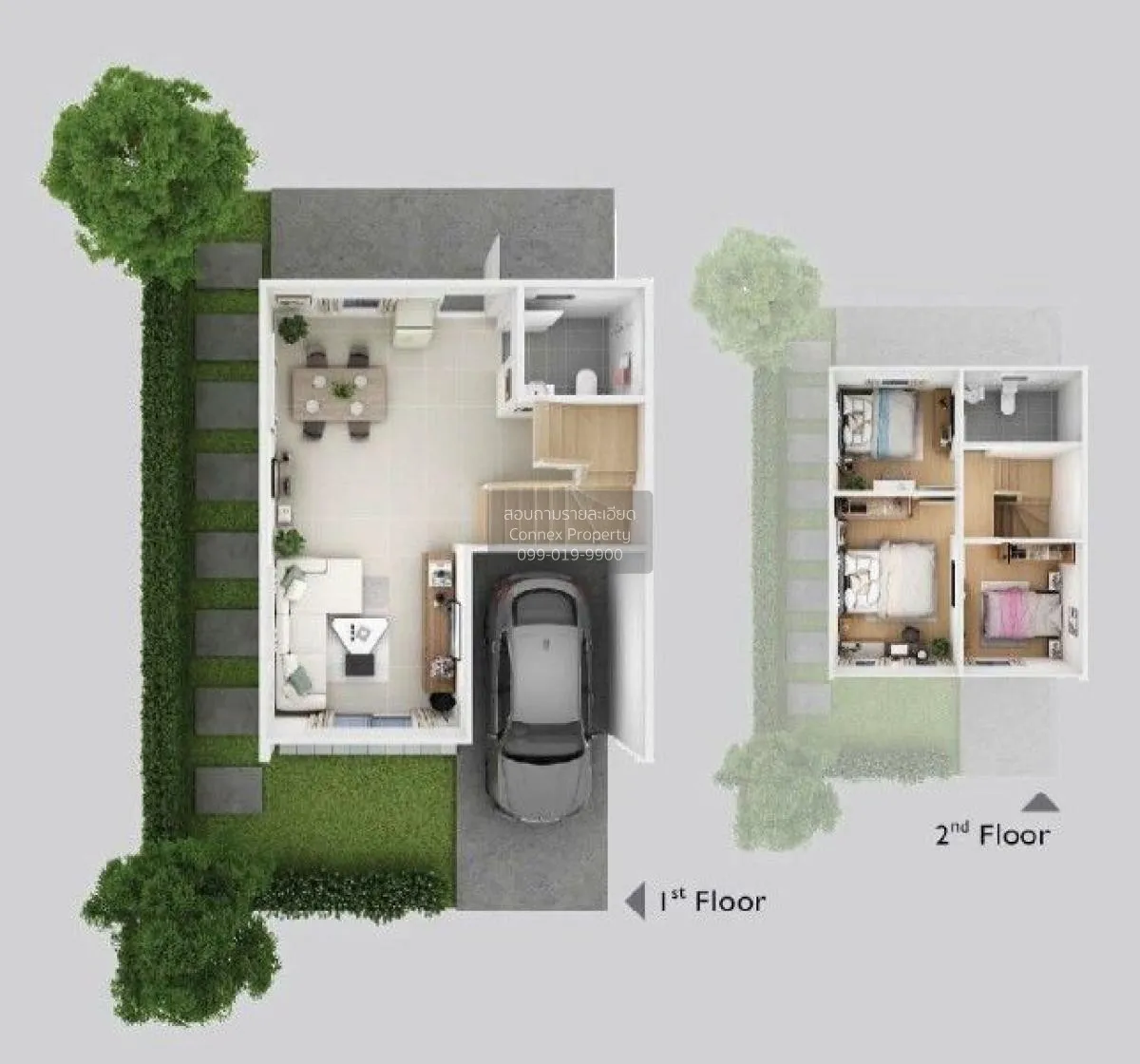 ขายทาวน์เฮ้าส์/ทาวน์โฮม  เดอะ คอนเนค กรุงเทพ - ปทุมธานี บ้านฉาง เ 2