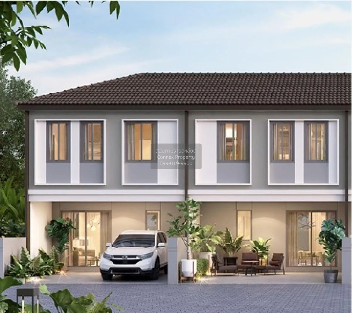 ขายทาวน์เฮ้าส์/ทาวน์โฮม  บ้านพฤกษา ราชพฤกษ์-345 บางคูวัด เมืองปทุ 1