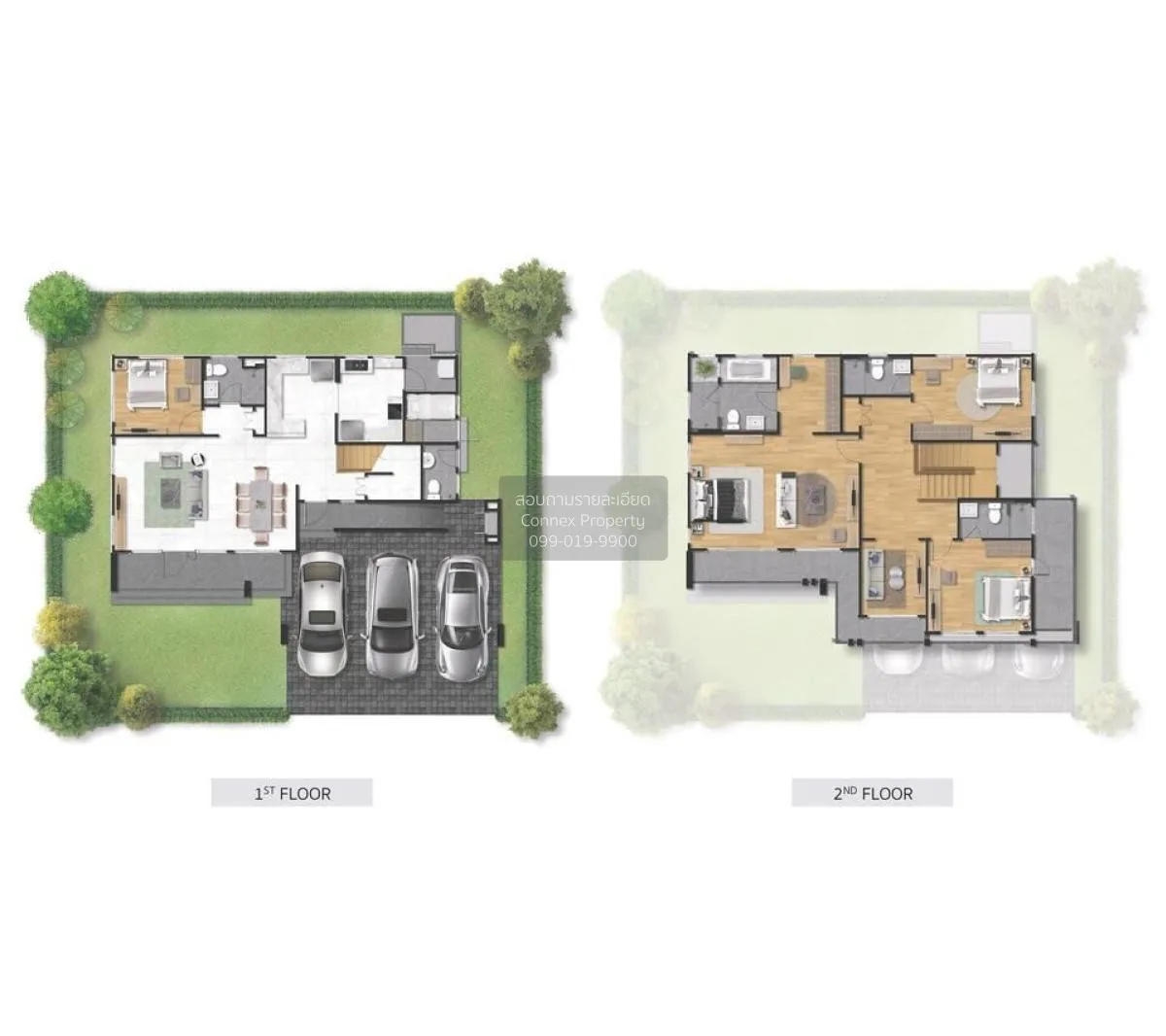 For Sale House , The Palm Chaengwattana - Chaiyaphruek 2 , Khlong 2