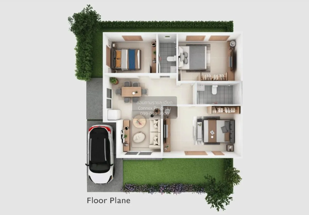 For Sale House , Pruksa Ville 101 Thalang - Thepkrasattri , Thep  2