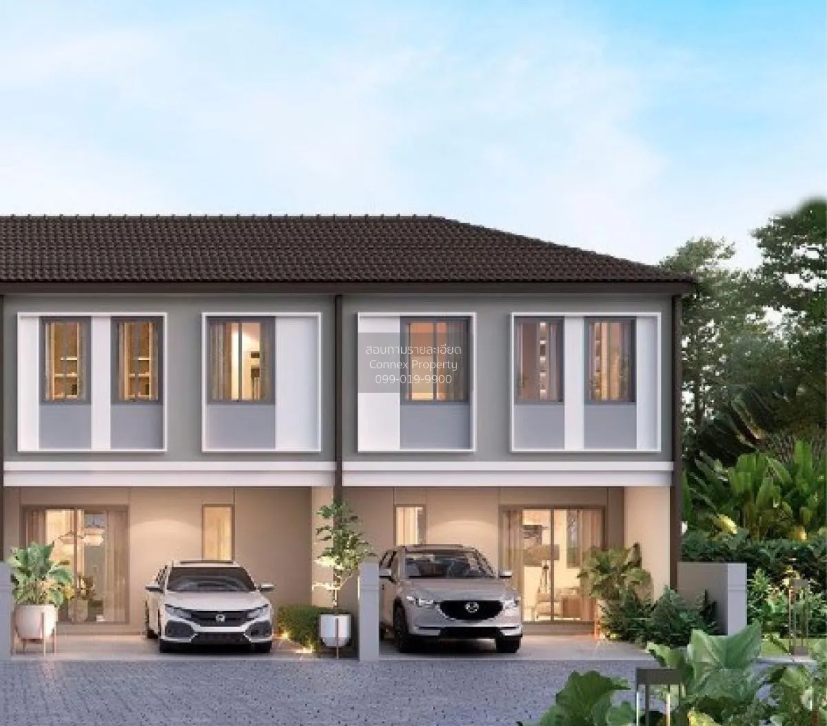 ขายทาวน์เฮ้าส์/ทาวน์โฮม  บ้านพฤกษา 153 แอร์พอร์ต - มะลิวัลย์ บ้าน 1