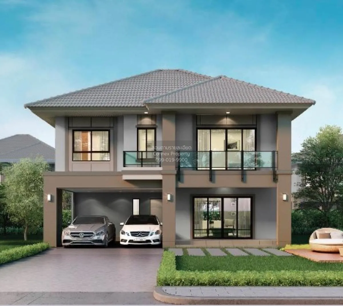 ขายบ้าน  ภัสสร 90 ร่มเกล้า-รามคำแหง มีนบุรี เขต มีนบุรี กรุงเทพ C 1