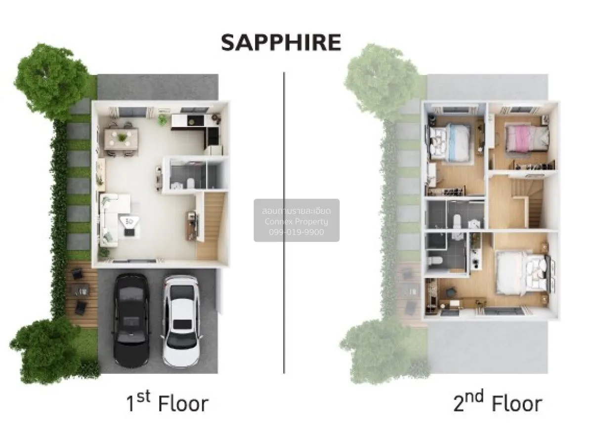 ขายทาวน์เฮ้าส์/ทาวน์โฮม  เดอะ คอนเนค @ทิพวัล สเตชั่น MRT-ทิพวัล ( 2