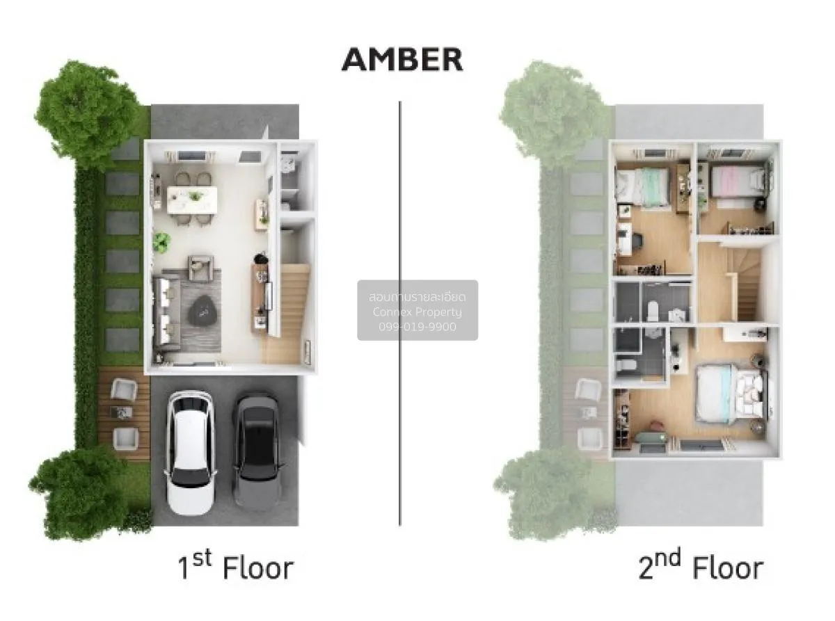 ขายทาวน์เฮ้าส์/ทาวน์โฮม  เดอะ คอนเนค @ทิพวัล สเตชั่น MRT-ทิพวัล ( 2