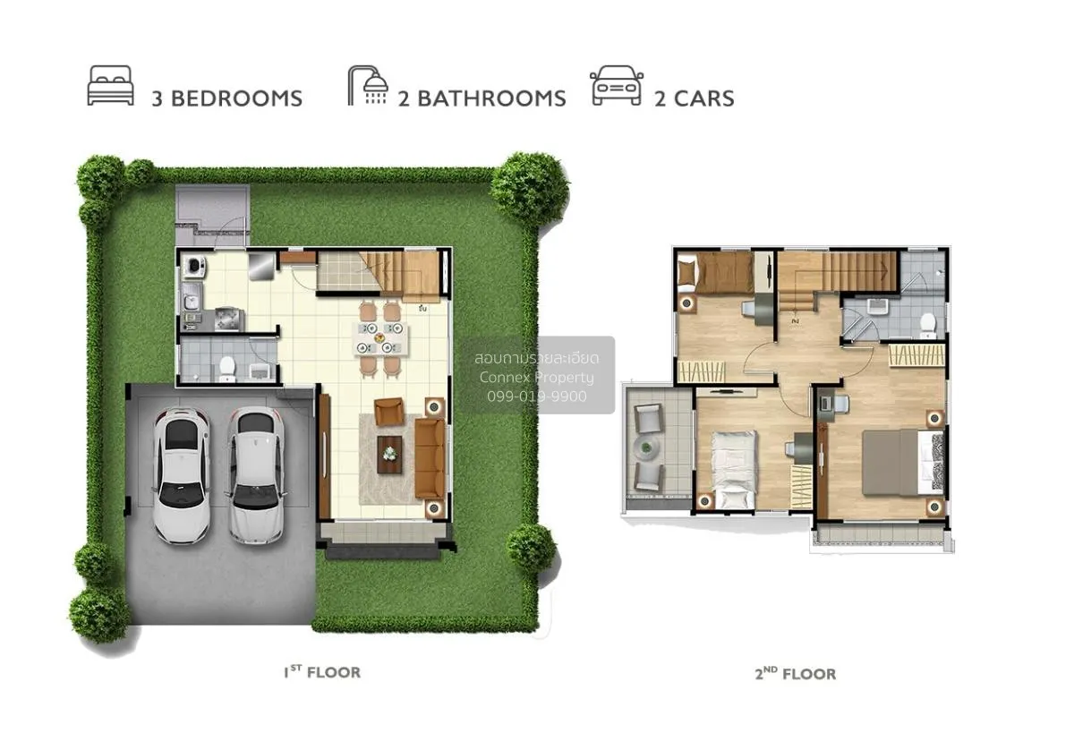 ขายบ้าน  ภัสสร เทพารักษ์ - บางนา บางปลา บางพลี สมุทรปราการ CX-122 2