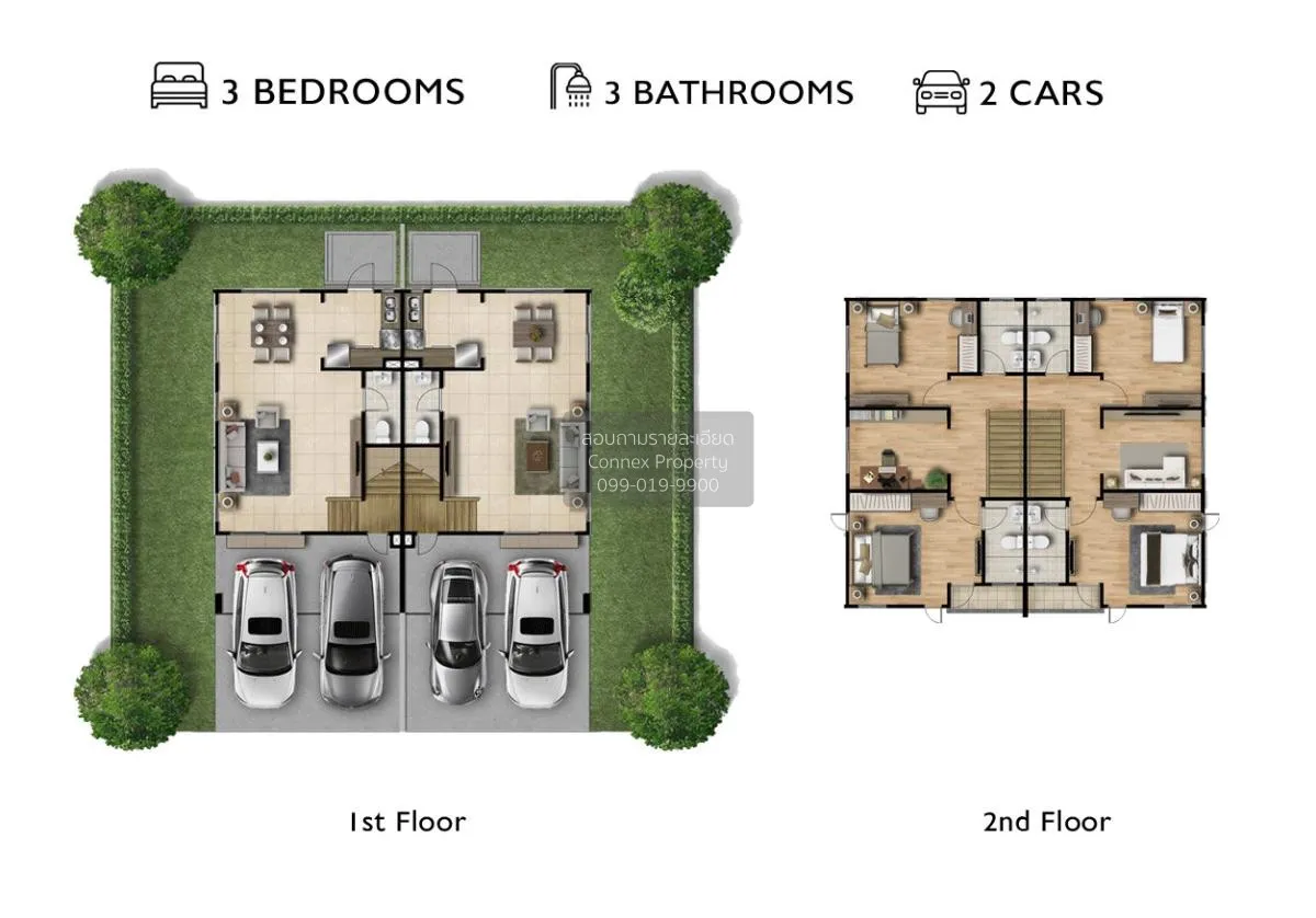 For Sale House , The Plant Srinakarin - Theparak , BTS-Srinagarin 2