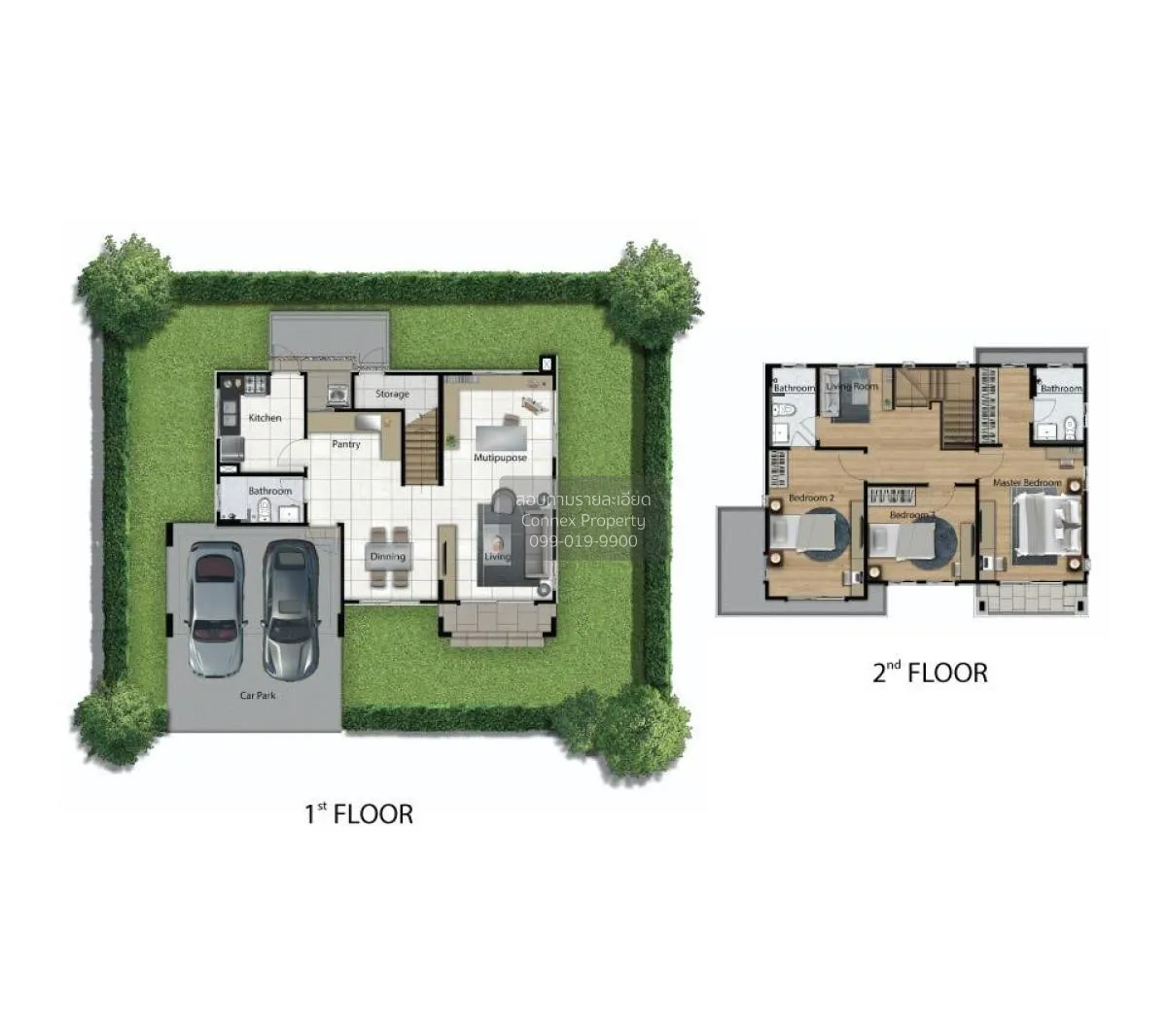 ขายบ้าน  เดอะ แพลนท์ รังสิต อเวนิว ประชาธิปัตย์ คลองหลวง ปทุมธานี 2