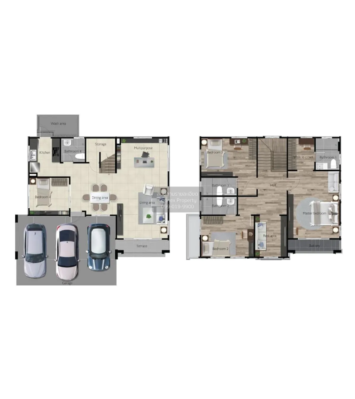 For Sale House , Passorn Rangsit - Avenue , Pracha Thipat , Thany 2