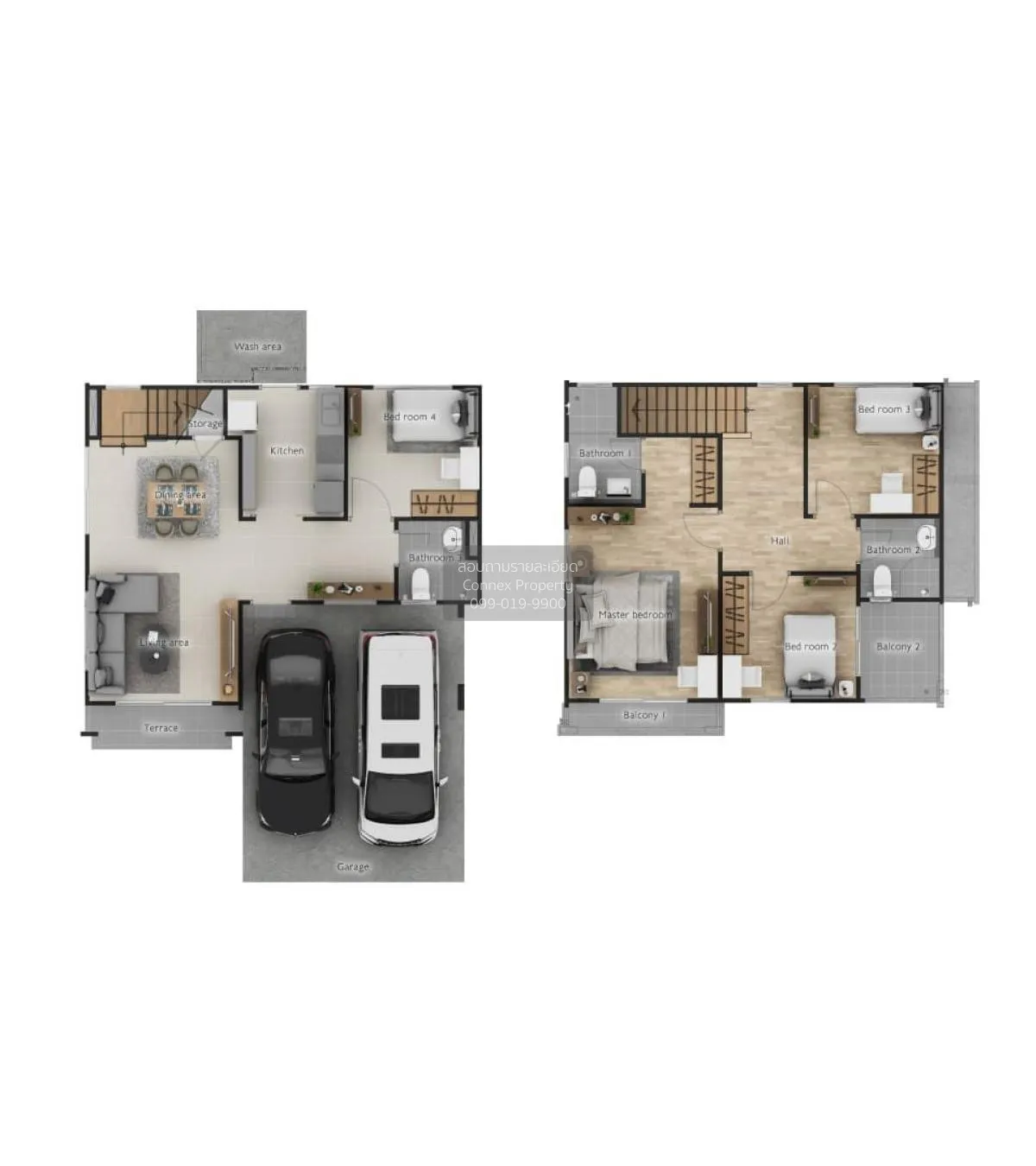 ขายบ้าน  ภัสสร ดอนเมือง - ธูปะเตมีย์ BTS-คูคต คูคต ลำลูกกา กรุงเท 2