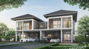 For Sale House , Lumpini Town Ville Ladkrabang - Suvarnabhumi , Thap Yao , Lat Krabang , Bangkok , CX-122453