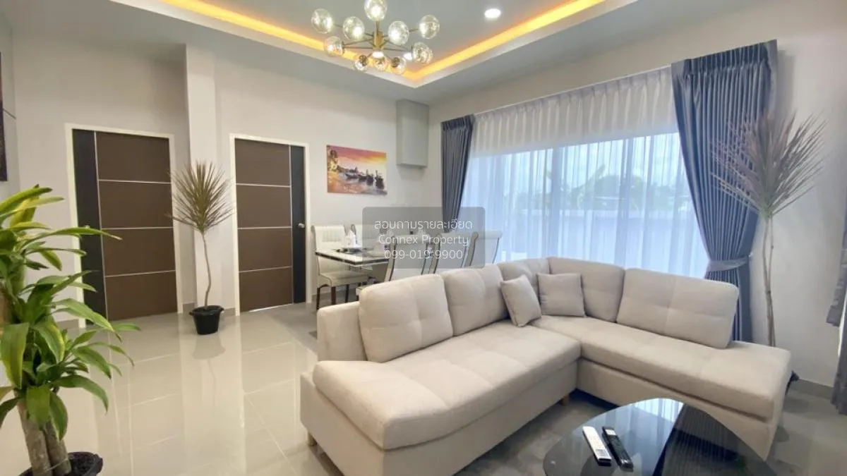 For Sale Pool Villa House Huai Yai Pattaya , nice view , wide fro