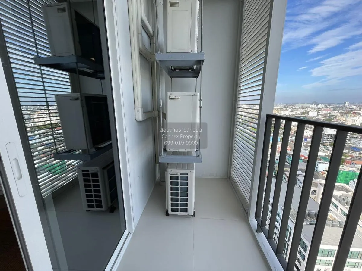 For Rent Condo , XT Huaikhwang , high floor , corner unit , MRT-H