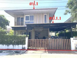 For Sale House , Habitia Bond Ratchapreuk , Bang Khu Wat , Mueang Pathum Thani , Pathum Thani , CX-123572