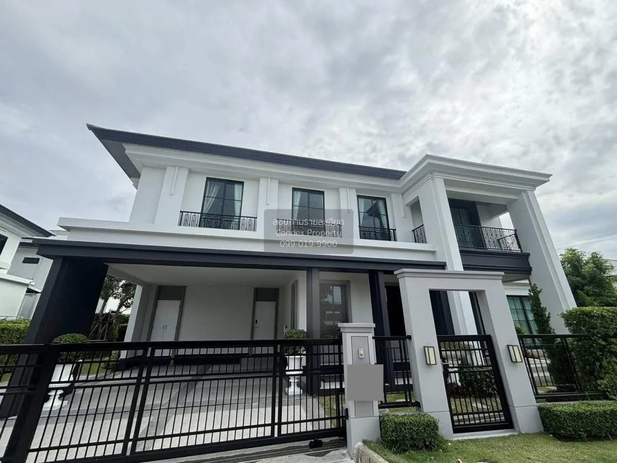 ขายบ้าน  เศรษฐสิริ แจ้งวัฒนะ - ประชาชื่น 2 ห้องมุม บ้านใหม่ ปากเก 2