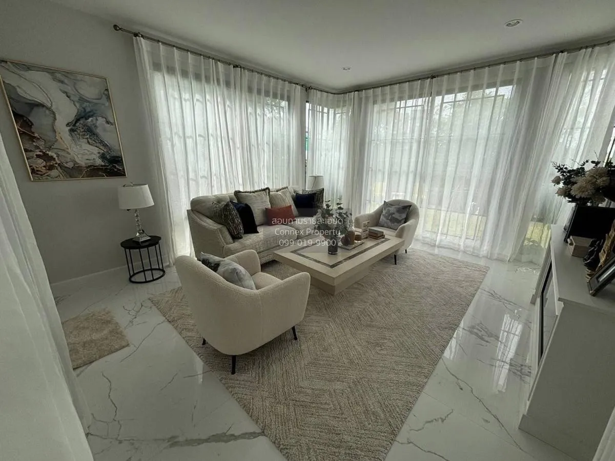 ขายบ้าน  เศรษฐสิริ แจ้งวัฒนะ - ประชาชื่น 2 ห้องมุม บ้านใหม่ ปากเก