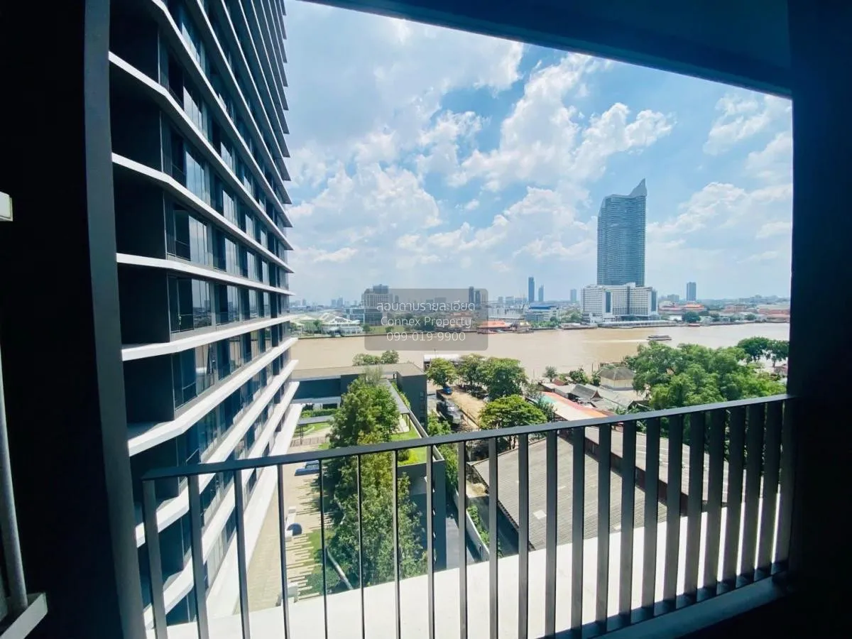 For Sale Condo , Chapter Charoennakhorn-Riverside , nice view , r 3