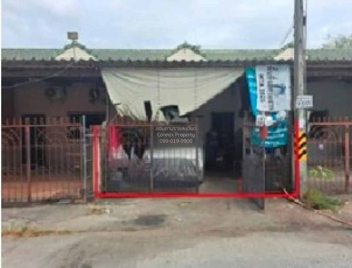 ขายทาวน์เฮาส์ 1 ชั้น พื้นที่ 77 ตารางเมตร บางละมุง ชลบุรี นาเกลือ 1