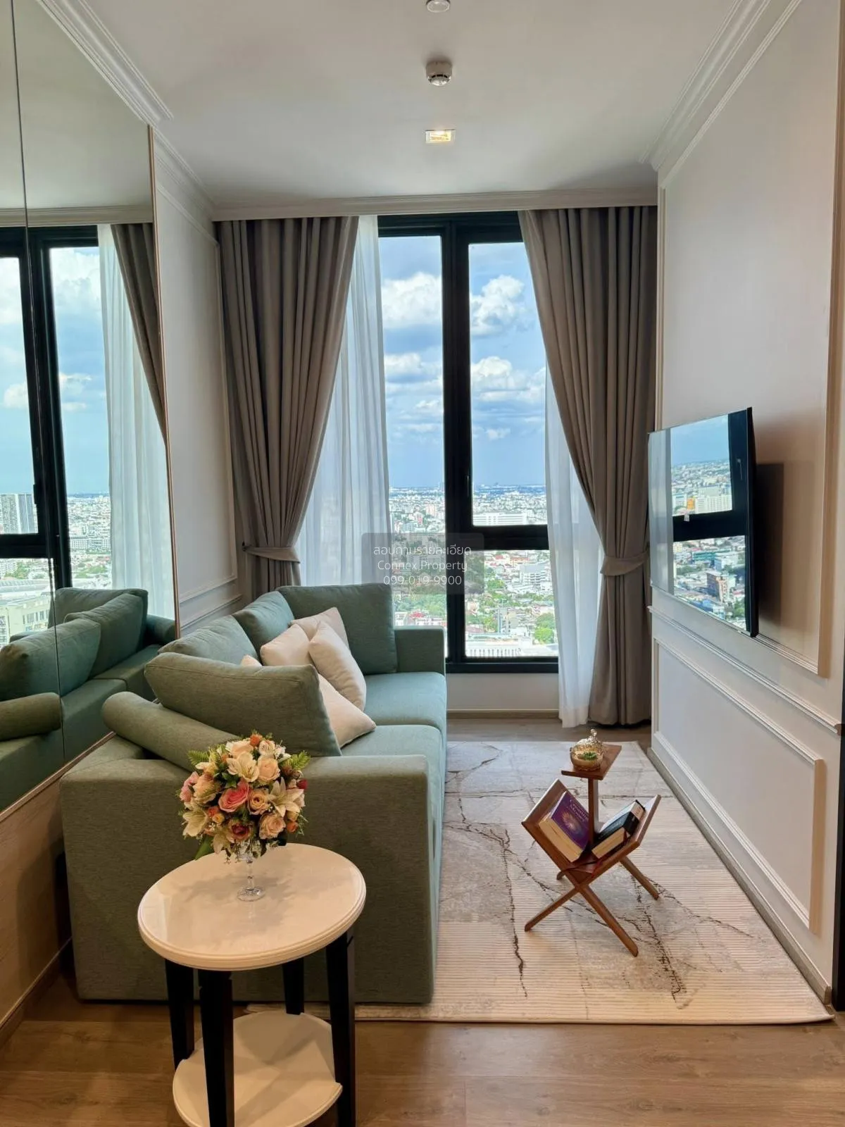 For Rent Condo , The Crest Park Residences , MRT-Phahon Yothin ,  2