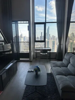 For Rent Condo , Park Origin Chula-Samyan , Duplex , MRT-Sam Yan , Maha Phruettharam , Bang Rak , Bangkok , CX-124504