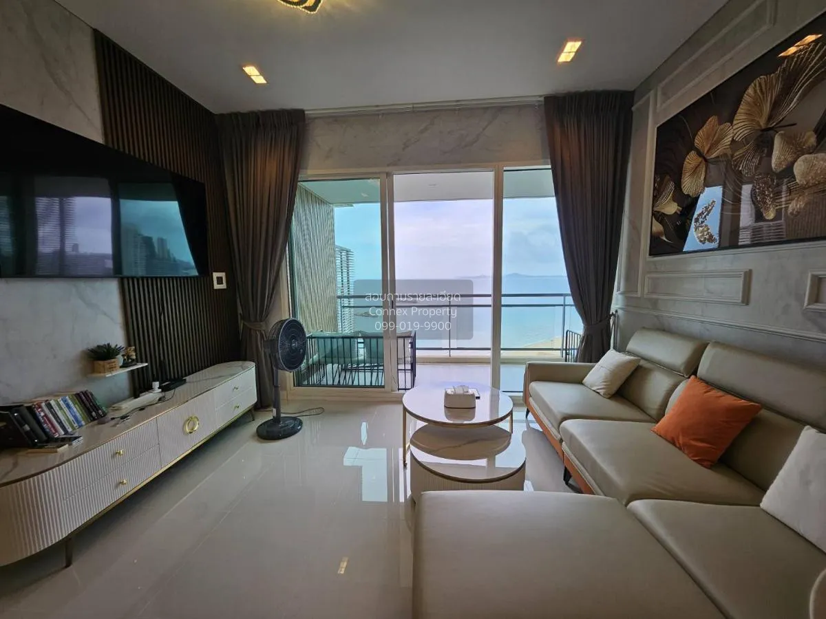 ขายคอนโด  รีเฟล็คชั่น จอมเทียนบีช พัทยา วิวสวย ชั้นสูง ห้องมุม วิ