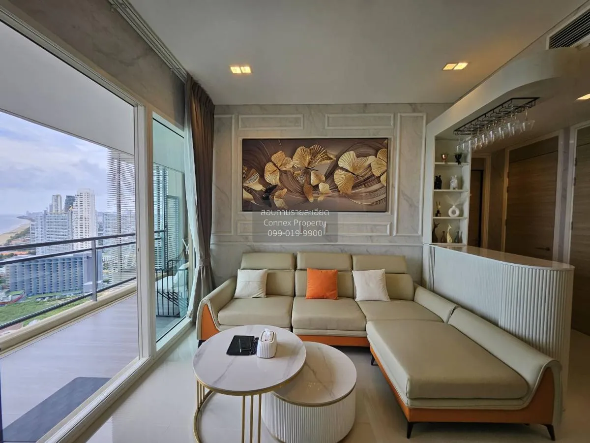 ขายคอนโด  รีเฟล็คชั่น จอมเทียนบีช พัทยา วิวสวย ชั้นสูง ห้องมุม วิ