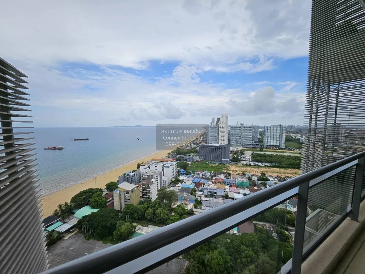 ขายคอนโด  รีเฟล็คชั่น จอมเทียนบีช พัทยา วิวสวย ชั้นสูง ห้องมุม วิ