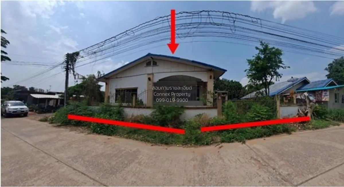 For Sale 1 - storey detached house area 260 square wah Chakkarat  1