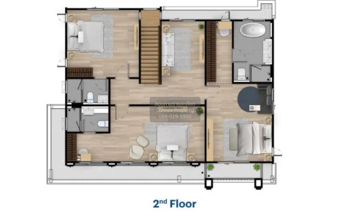 ขายบ้าน  เศรษฐสิริ บางนา - สุวรรณภูมิ ราชาเทวะ บางพลี สมุทรปราการ 3