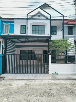 ขายทาวน์เฮ้าส์/ทาวน์โฮม  เค.ซี. รามอินทรา 2 รีโนเวทใหม่ สามวาตะวันตก เขต คลองสามวา กรุงเทพ CX-124997