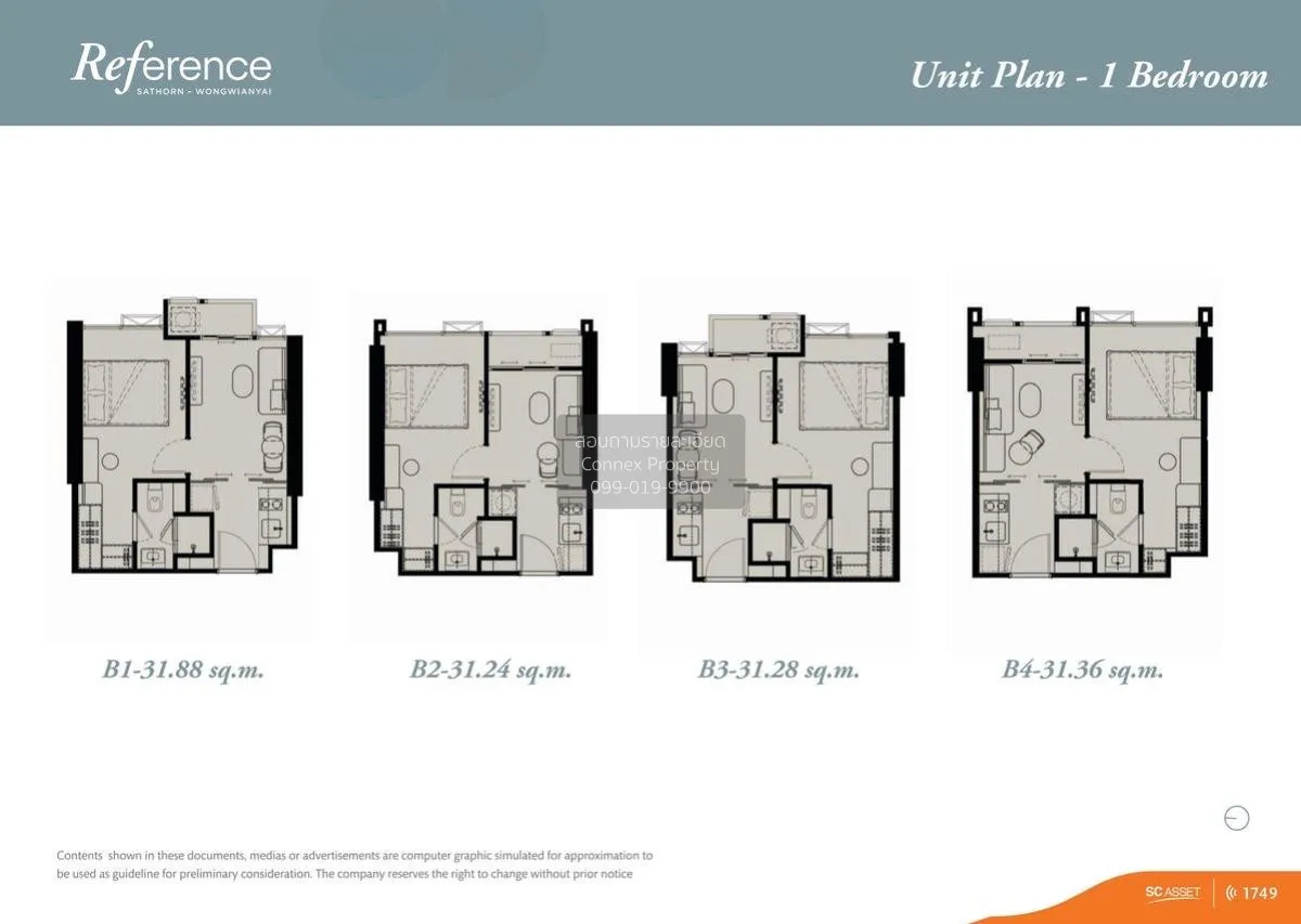 For Sale Condo , Reference Sathorn Wongwianyai , BTS-Wongwian Yai
