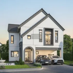 ขายบ้าน  สราญสิริ ศรีวารี 2 ศีรษะจรเข้น้อย บางเสาธง กรุงเทพ CX-125257