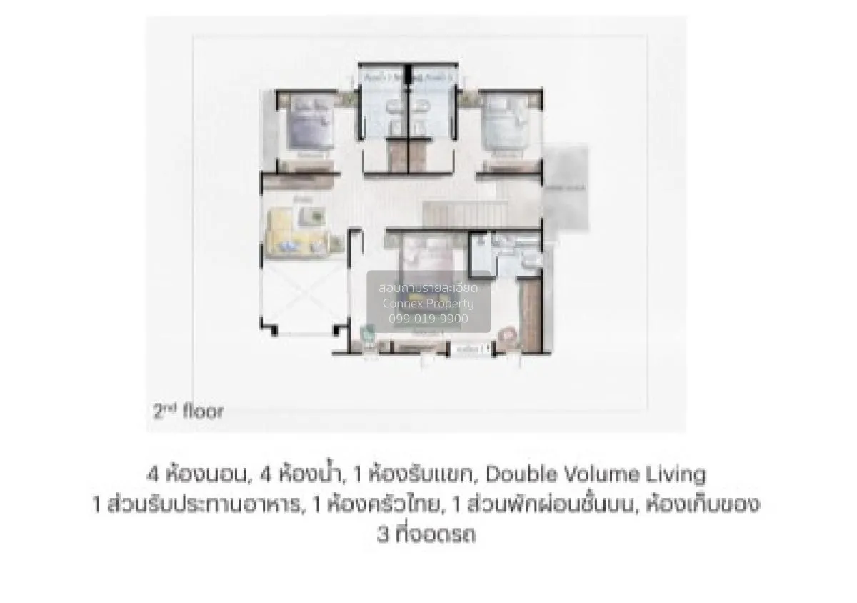 ขายบ้าน  สราญสิริ ศรีวารี 2 ศีรษะจรเข้น้อย บางเสาธง กรุงเทพ CX-12 3