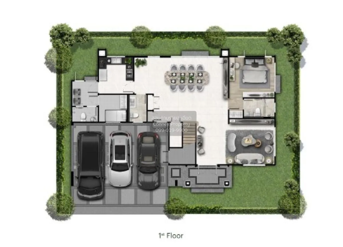 For Sale House , Setthasiri Ngamwongwan , MRT-Khae Rai , Tha Sai  2