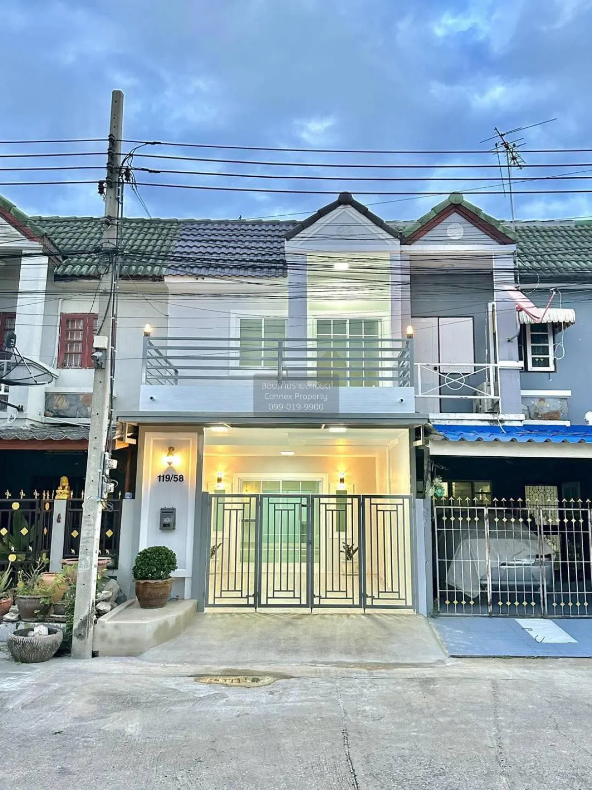 ขายทาวน์เฮ้าส์/ทาวน์โฮม  บ้านรัตนธานี (บางบัวทอง) รีโนเวทใหม่ บาง 1