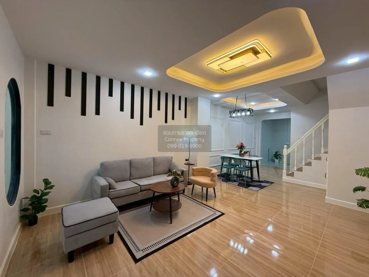ขายทาวน์เฮ้าส์/ทาวน์โฮม  เค.ซี. รามอินทรา 8 รีโนเวทใหม่ สามวาตะวั