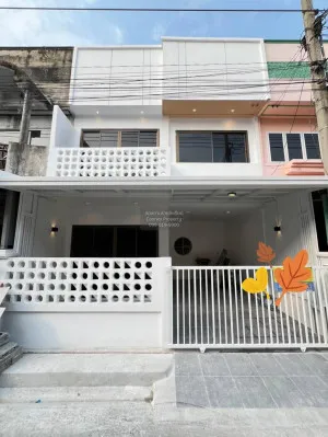 ขายทาวน์เฮ้าส์/ทาวน์โฮม  ณัฐกานต์ เพชรเกษม 112 รีโนเวทใหม่ MRT-หลักสอง ค้างพลู เขต หนองแขม กรุงเทพ CX-125561