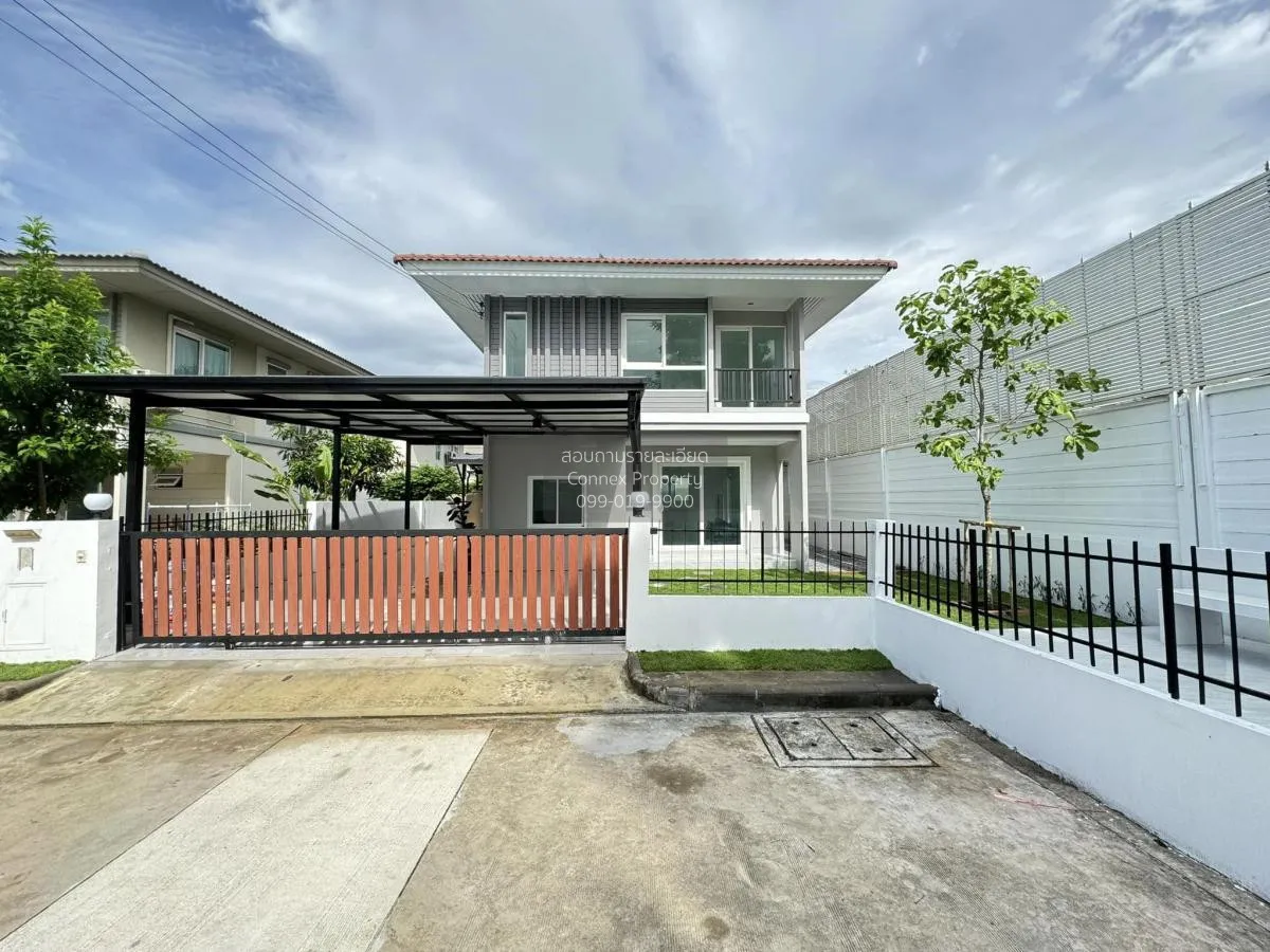 For Sale House , Kanasiri Chaiyaphruek - Wongwaen , corner unit , 2