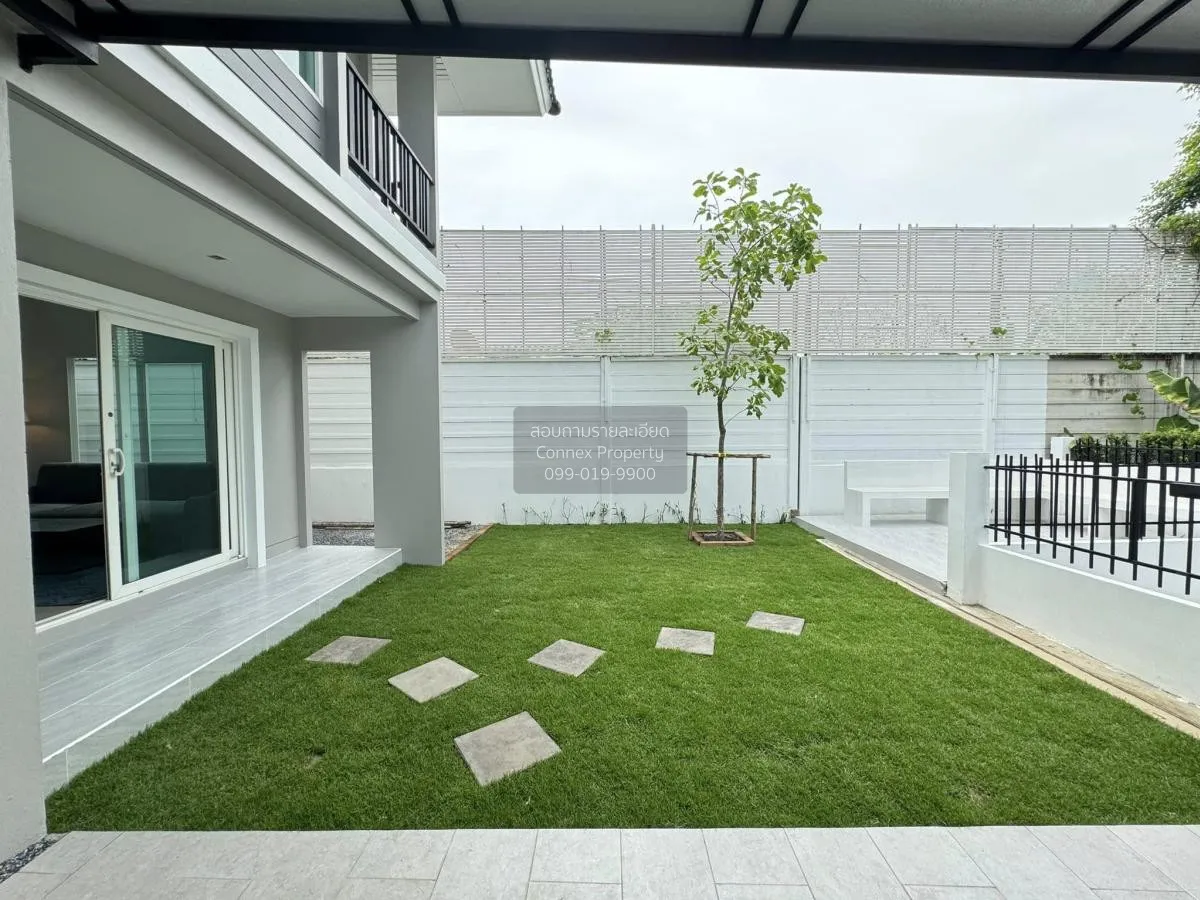 For Sale House , Kanasiri Chaiyaphruek - Wongwaen , corner unit , 4