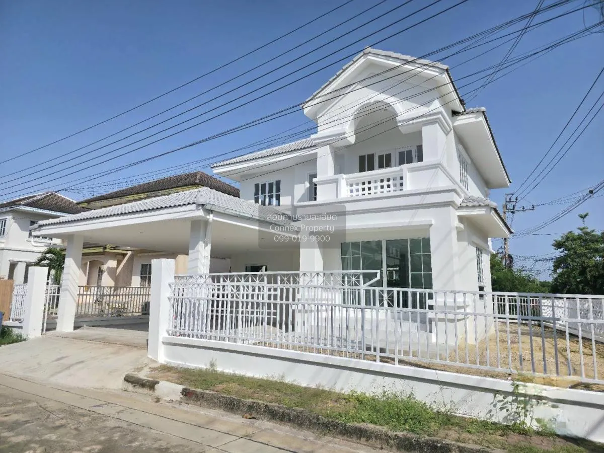For Sale House , Chaiyaphruek Bang Khun Tiean , corner unit , new 2